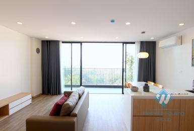 A 2 bedroom lake view apartment for rent on To Ngoc Van street